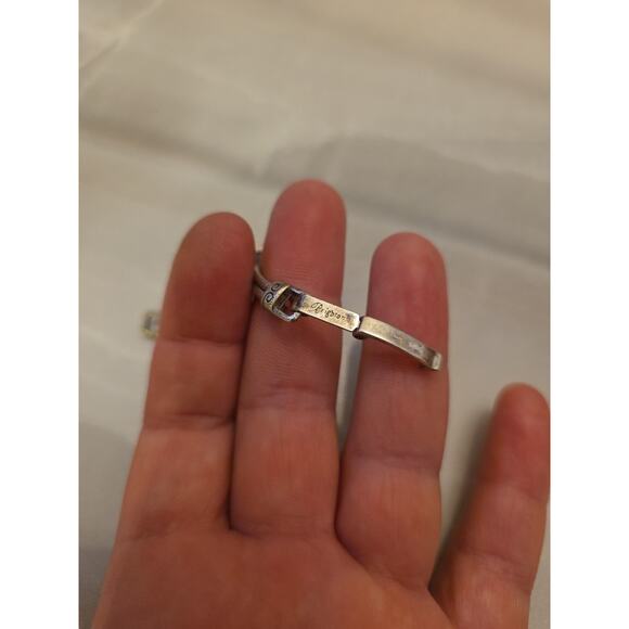 Brighton Silver Plated Charm Bracelet You Make Me Smile - Picture 9 of 16